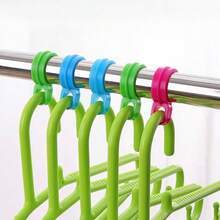 10pcs Automatic Anti-Slip Windproof Clothes Pegs Hooks, Laundry Clips - Multicolor - View 4