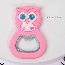 1pc Cute Cartoon Magnetic Bottle Opener Fridge Magnet, Creative Beverage & Beer Opener, Suitable For Party, Holiday Gift, Small Gift - Multicolor - View 8