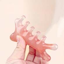 1 chiếc lược massage bằng nhựa resin, dụng cụ thư giãn da đầu/cổ, lược Gua Sha da đầu, lược massage đầu, dụng cụ massage đầu cầm tay đa năng, dụng cụ massage Gua Sha, massage nâng cơ mặt, dụng cụ thư giãn massage mắt, dụng cụ massage thư giãn sâu, massage huyệt vị và điểm kích hoạt - Lược massage - Xem 3