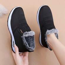 Men Snow Boots - Black - View 4
