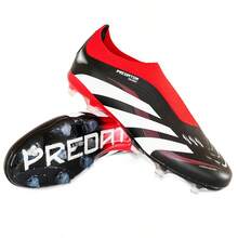 New Football Shoes Recommended For Match And Training, Low-Top Long Studs, Durable, Anti-Slip, Strong Grip, Unisex For Adults. - Black - View 3