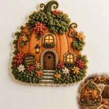 1 Set Honeycomb Honey Shop 3D Fabric Punch Art DIY Handmade Kit, Rustic Floral Bee Theme No-Sew Home Decor Set, Suitable For Home Decoration, Room Decor, Desktop Display, Bookshelf Decoration, DIY Craft Projects, Creative Handmade Gifts, Spring Seasonal Decoration - DIY Punch Needle Craft Kit - View 13