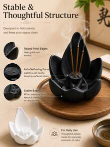 8PCS Creative Lotus-Shaped Aroma Diffuser, A Home Fragrance Decoration That Helps Regulate Mood, Purify The Air, And Aid In Sleep, Meditation, And Relaxation. An Essential Aromatic Tool For Yoga And Meditation Enthusiasts - Multiple Styles - View 8