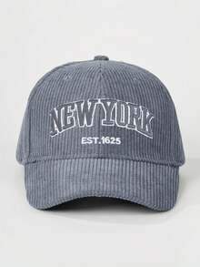1pc Unisex Embroidered NEW YORK Washed Baseball Cap, Adjustable Casual Outdoor Hat - Baseball Cap - View 23