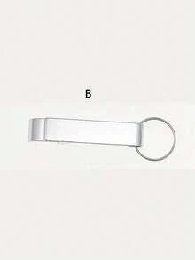 10/6/5/1pc Multifunctional Keychain Bottle Opener, Minimalist Industrial Style, Solid Color Matte Metal Finish, Long Curved One-Piece Design, Integrated Stamped Bottle Opening + Hanging Ring Design, Open Beer And Soda, Portable Key Pendant, Outdoor Portable Tool, Bar And Home Accessory, Promotional Gift, Car Accessory, Kitchen Accessory, Kitchen, Christmas, Camping, Home, Wedding, Halloween - Multicolor - View 18