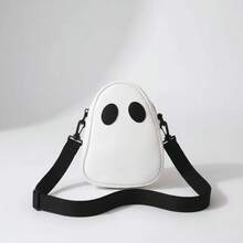 Klaudinni bolsa con dieño de fantasma - Negro - Ver 1