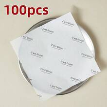 100/50/1pc Oil-Proof Baking Paper, Wax Paper, Suitable For Cakes, Sandwiches And Desserts, Also Can Be Used As Fast Food Packaging, Liners, Air Fryer Liners And General Kitchen Use. - Multicolor - View 11