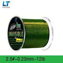 500m Invisible Spotted Nylon Fishing Line, Color-Changing, Durable And Wear-Resistant, Suitable For Saltwater, Ice And Freshwater Fishing - Green - View 12