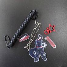 1pc/5pcs CORTI S Keychain Bag Charm, K-POP Pendant, K-Pop Fan Merchandise, New Album & Song, DIY Personalized Idol Merchandise Gift For Friend Birthday, Celebrity Keychain, Exquisite Decoration, Exquisite Small Gift - A - View 8