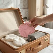 Elegant Bow Shell Hair Accessory Tray - Cute Shell Shaped Jewelry Tray, Fashionable Vanity Storage Box, Suitable For Rings, Earrings, Necklaces, Aesthetic Home Decor Accent, Accessory Storage Box, Jewelry Tray - Multicolor - View 8