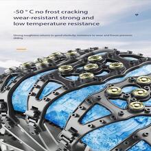 Universal Car Tire Snow Chains For Sedan And SUV, Fishbone Style Anti-Slip Snow Traction Chains With Auto-Tightening - Multiple Styles - View 8