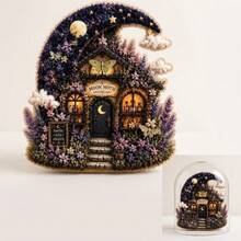 1 Set Honeycomb Honey Shop 3D Fabric Punch Art DIY Handmade Kit, Rustic Floral Bee Theme No-Sew Home Decor Set, Suitable For Home Decoration, Room Decor, Desktop Display, Bookshelf Decoration, DIY Craft Projects, Creative Handmade Gifts, Spring Seasonal Decoration - DIY Punch Needle Craft Kit - View 11