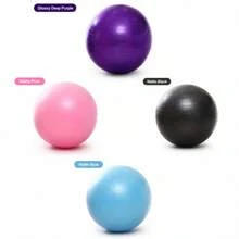 1pc Thick Anti-Burst Yoga Ball, Pregnancy Exercise And Pilates Fitness Ball, Suitable For Pregnancy Workout, Balance Training And Beginner Shaping, An Essential Product For Your Body Sculpting! - Multicolor - View 4