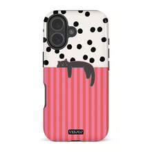 VESPOP 拼色條紋手機殼，復古 INS 風格全包覆防震保護殼 - 相容 iPhone 18/17/16/15/14/13/12/11 Pro Max/Pro Plus/12 Mini/13 Mini，相容 Galaxy S26 S25 S24 S23 S22 S21 Plus Ultra，相容 Pixel 8 9 10 PRO - 混合色2 - 查看 6