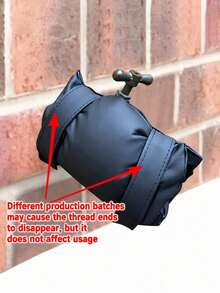 Thickened Faucet Anti-Freeze Insulation Cover, Outdoor Water Pipe Anti-Freeze & Dust Cover, Prevents Faucet Freezing, Winter Insulation Essential, Reusable, Easy To Remove, Suitable For Home, Garden, Kitchen And Various Outdoor Environments, Winter Must-Have - Multicolor - View 13