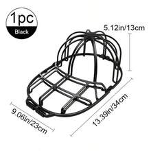 2pcs Baseball Cap Washing Rack, Washing Machine Baseball Cap Cleaning Anti-Deformation Frame, Baseball Cap Cleaning Protection Bracket, Baseball Cap Washing Frame Cage - Multicolor - View 5