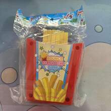 1pc/New Prank French Fries Toy Creative Interactive Desktop Game Prop Draw Lot Gag Toy - Multicolor - View 8