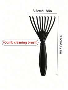 2‑In‑1 Spray Hair Brush Detangler, Built‑In Water Tank Fine Mist Spray Comb, Wet Dry Hair Detangling Brush, Portable Anti‑Overflow Hair Care Styling Tool For Curly Thick All Hair Types - Multiple Styles - View 9