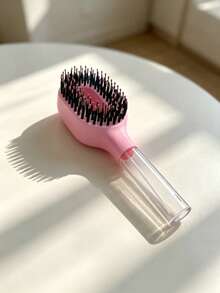 2‑In‑1 Spray Hair Brush Detangler, Built‑In Water Tank Fine Mist Spray Comb, Wet Dry Hair Detangling Brush, Portable Anti‑Overflow Hair Care Styling Tool For Curly Thick All Hair Types - Multiple Styles - View 12