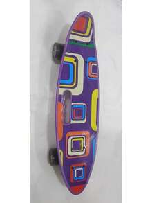 (Non-Electric)SKATEBOARD/59*16CM Fish Board Plastic Stand, - Multicolor - View 11