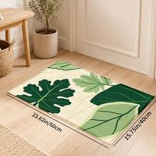 1 buah, Keset Dapur Imitasi Kasmir Bermotif Daun Hijau, Keset Lantai Dapur Penyerap Air, Karpet Dapur, Keset Panjang, Keset Depan Wastafel, Cocok Untuk Dapur, Kamar Mandi, Pintu Masuk, Lorong, Ruang Cuci dan Dekorasi Rumah - MultiWarna - View 10