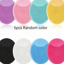 1/5/10 Piece Multifunctional Silicone Cleansing Brush Set For Ladies, With Random Colors (May Be Repeated), Can Deeply Clean, Remove Blackheads And Acne And Clean Pores. - A - View 8