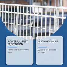 White Rust Converter Metal Steel Rust Removal Polishing Multi-Purpose Cleaning Care Forms Stable Protective Layer Suitable For All Metal Surfaces Household Essential Convenient Quick Practical Gift For Family And Friends Christmas Halloween - A - View 10
