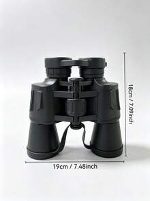 20X50 Black Binoculars, HD High Magnification Ruby Coated Lenses, Suitable For Low Light Environments, Perfect For Outdoor Bird Watching, Camping, Concerts - Multicolor - View 4