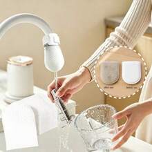 45pcs Set: 40 Filter Cartridges + 5 Straps, High-Density Non-Woven Fabric Faucet Filter Cartridges, Suitable For Kitchen And Bathroom, Easy Installation, Can Filter Rust, Sediment, Sand And Impurities, Home Water Purification Accessories - A - View 2