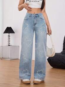 CHILAM Women Jeans - Medium Wash - View 3