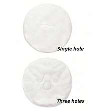 1pc Reusable Hot Compress Facial Mask, Cold & Hot Compress Face Towel, Suitable For Home Bathroom Decor, Back To School Season Beauty Salon Home Bathroom Supplies - White - View 12