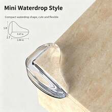 50/20/10pcs Transparent Soft Thickened Right Angle Corner Guards, Anti-Collision Corner Protectors For Table Sharp Corners, Suitable For Home Life, Housewarming Gifts, Office Desk Corner Protection, School Desk Corner Anti-Collision Protection, Baby Birthday Party Decoration Protection And More Occasions - View 3
