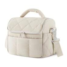 6L Cute Portable Nylon Lunch Shoulder Bag, Reusable, Multi-Functional Insulated Leak-Proof Lunch Bag For Women - Multicolor - View 11