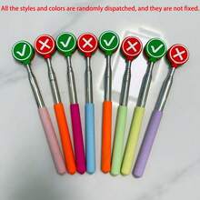 New Adjustable Teacher Pointer Pen (Classroom Supplies, All Styles Come In Random Colors), Suitable For Primary And Kindergarten Teachers. Essential Item For The Start Of The School Year/Returning Students Season. Must-Have For Halloween/Christmas. - New Right/Wrong Finger Reading Pointer - View 7