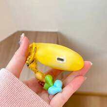Cute 3D Star Silicone Shockproof Protective Case Compatible With Airpods, With Heart Pendant, Compatible With Airpods 4 Pro Pro 2 Pro 3 - Multicolor - View 4