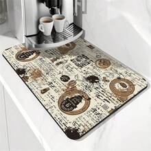 1 Piece, Super Absorbent Kitchen Dishwashing Mat - Heat-Resistant, Slip-Resistant Rubber Backing, Anti-Stain Countertop Drainage Mat, Suitable For Use In Homes And Restaurants - 4 - View 7