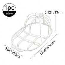 2pcs Baseball Cap Washing Rack, Washing Machine Baseball Cap Cleaning Anti-Deformation Frame, Baseball Cap Cleaning Protection Bracket, Baseball Cap Washing Frame Cage - Multicolor - View 6