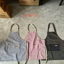 Adjustable Bib Apron, Waterproof & Oil-Resistant, Wear-Resistant, With Pockets, Soft Chef Apron, Unisex, Suitable For Home Cooking, Baking, Grilling, DIY Projects, Kitchen, Coffee Bar, Kitchen Essentials, Room Kitchen Decor, Wedding - Multicolor - View 11
