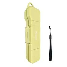 Estuche de Almacenamiento y Protección Todo en Uno para Pocket 3/4, Caja de Almacenamiento Portátil de Caparazón Duro con Ranura para Filtro, 2 Ranuras para Tarjetas de Memoria, Ranura Magnética para Accesorios y Forro Suave, Incluye Correa para la Muñeca, Adecuado para Osmo Pocket 3/4 Viajes Vlog Uso Diario - Ver 10