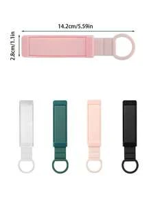 Push‑Pull Phone Wrist Strap Holder, Universal Adhesive Back‑Clip Phone Grip Stand, Retractable Lazy Phone Support Buckle, Portable Anti‑Drop Anti‑Slip Phone Ring Bracket For All Smartphones - One Size Fits All - View 11