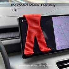 Silicone Phone Stand Foldable Portable Multi-Function Gadget Creative Flexible Folding Convenient X-Shaped Silicone Phone Stand Foldable Portable Multi-Function Gadget Creative Flexible Folding Convenient - View 4