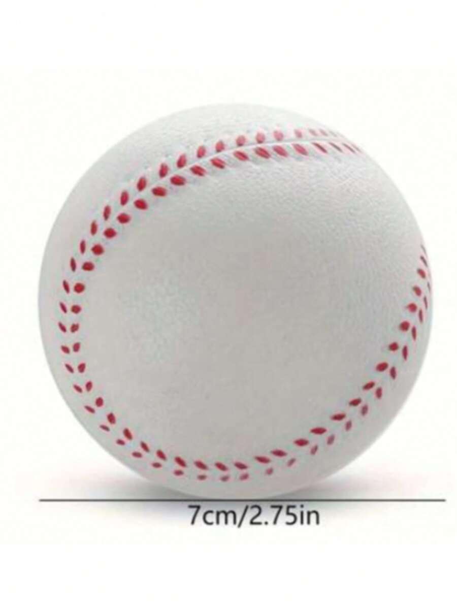 5pcs Baseball Student Training Dedicated Baseball Elementary School Competition PVC Hard Baseball - Multicolor - View 1