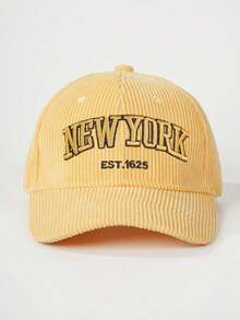 1pc Unisex Embroidered NEW YORK Washed Baseball Cap, Adjustable Casual Outdoor Hat - Baseball Cap - View 21