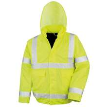 Result Result Core Mens Core Hi-Vis Blouson Jacket - Hi Vis Yellow - View 1