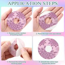 1 Set - 2/9 Waterproof Sensor Cover, Suitable For Libre 2 Adhesive Patch, Breathable Mandala Floral Pre-Cut Cover Sticker, Continuous Protection For Glucose Monitoring - View 4