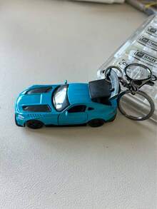 1pc Cool Cartoon Car Model Keychain, Cartoon Backpack Pendant, Unique Small Gifts, Suitable For Friends And Classmates, Back-To-School Gifts - Multicolor - View 11