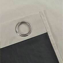 100% Blackout Curtains 2 Panels Thermal Insulated Rod Pocket Window Treatment, Suitable For Bedroom And Living Room - Beige - View 3