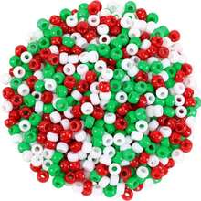 500 Pcs 6x9mm Pony Beads Bulk Multicolor Kandi Beads Big Hole Plastic Loose Spacer Beads For Bracelet Making, Friendship Bracelets, Hair Beads For Braids, Jewelry Making, DIY Crafts, Keychains, Rave Accessories, Craft Kit, Various Colors, Handmade - Multicolor - View 17