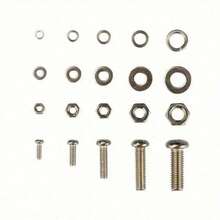 320pcs Screw And Nut Bolt Assortment Set M2 M2.5 M3 M4 M5 Metric Nut Bolt Combination Set - Multicolor - View 10