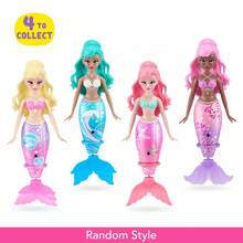 ZURU Boneka Robot Putri Duyung Berenang Ajaib Pets Alive, Mainan Putri Duyung yang Aktif Saat Dipantulkan Air dan Berenang Secara Otomatis, Hadiah untuk Kolam Renang, Mandi & Bermain Air untuk Anak Perempuan dan Laki-laki (Warna Acak) - MultiWarna - View 4